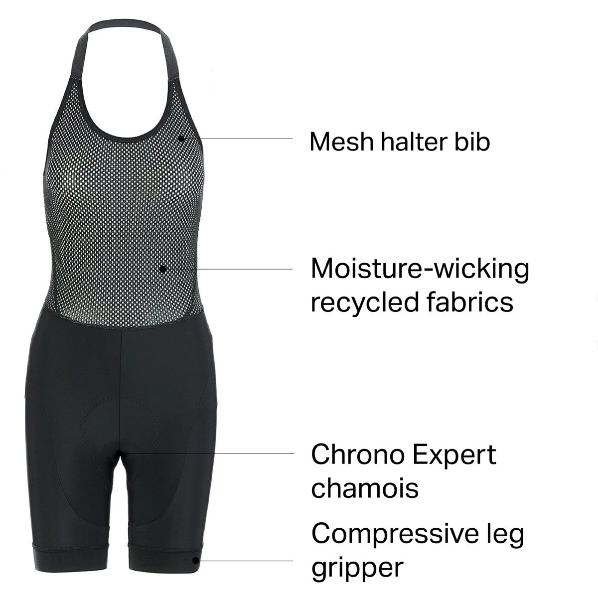 Giro Women's Bib Shorts Chrono Expert Halter Bib Short - Women's - Image 3
