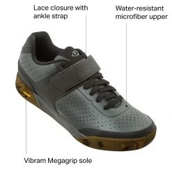 Giro Men's Mountain Bike Shoes Chamber II Cycling Shoe - Men's