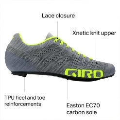 Giro Men's Road Bike Shoes Empire E70 Knit Cycling Shoe - Men's