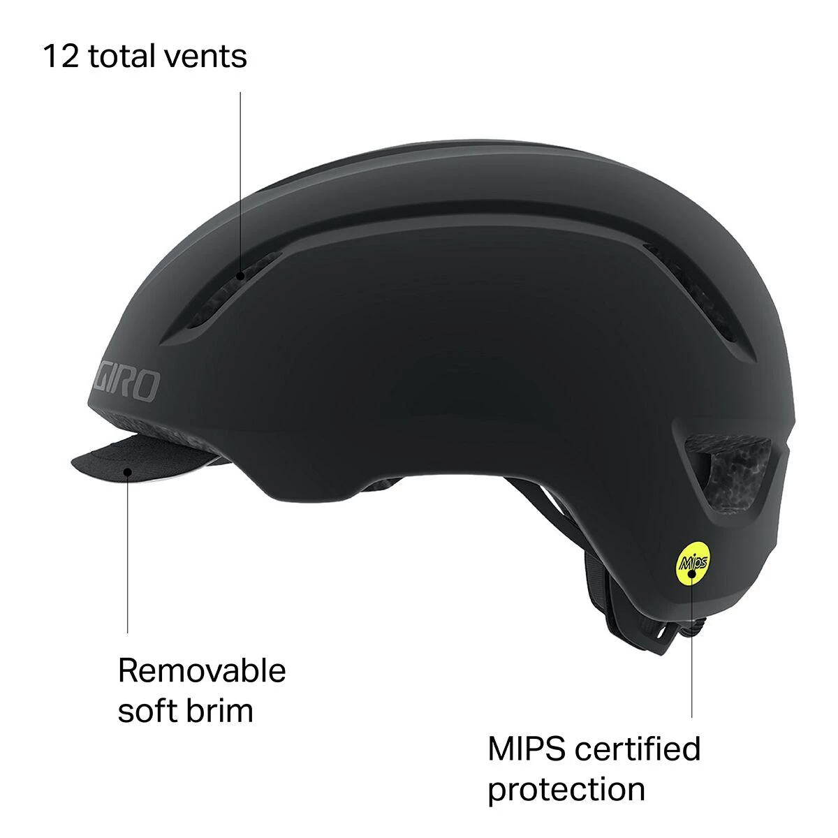Giro Road Helmets Caden MIPS Helmet
